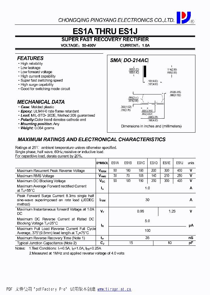 ES1D_4410911.PDF Datasheet