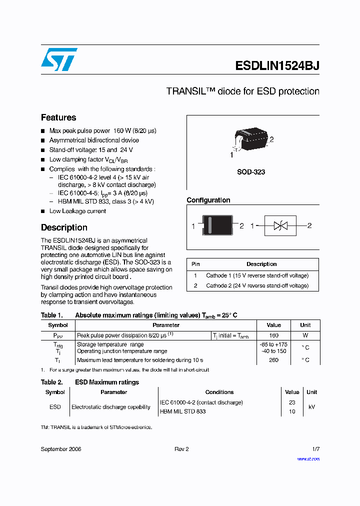 ESDLIN1524BJ_4198913.PDF Datasheet