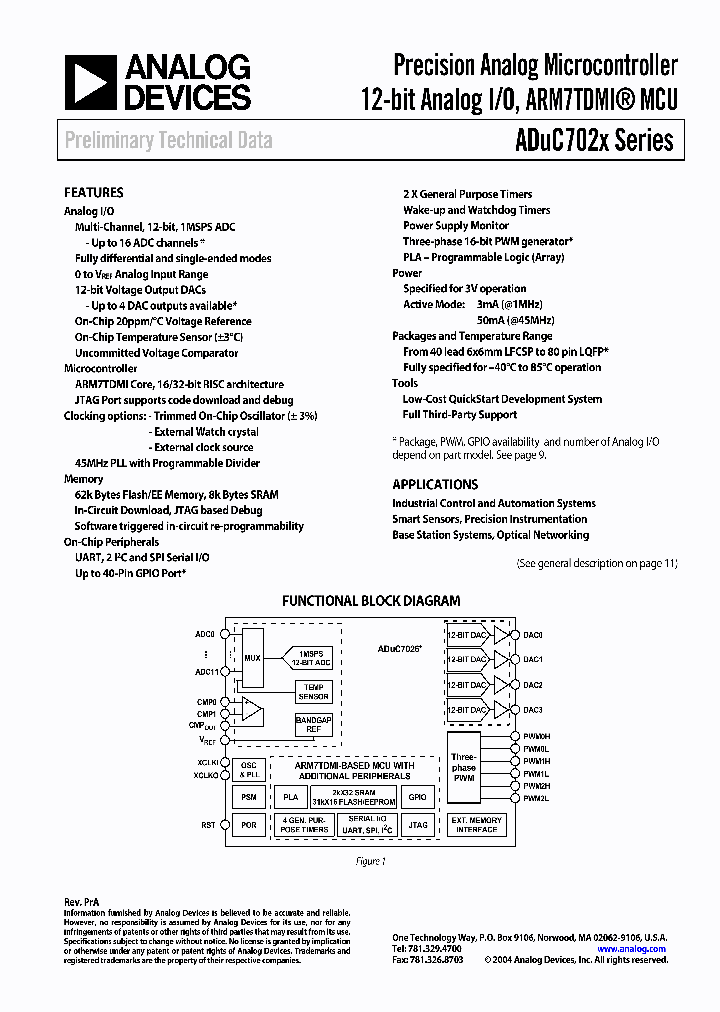 EVAL-ADUC7020QS_4207435.PDF Datasheet