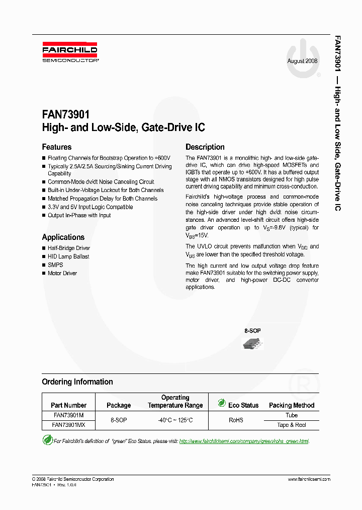 FAN73901_4691162.PDF Datasheet