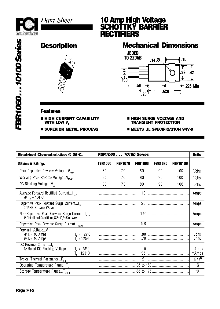 FBR10100_4664439.PDF Datasheet