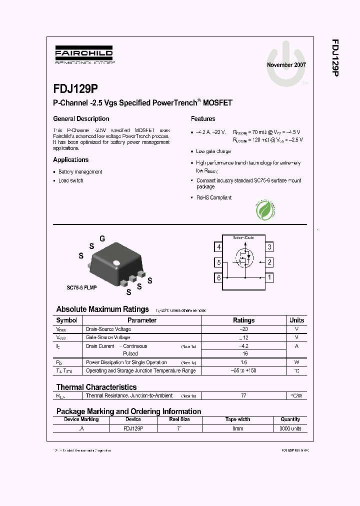 FDJ129P_4274194.PDF Datasheet