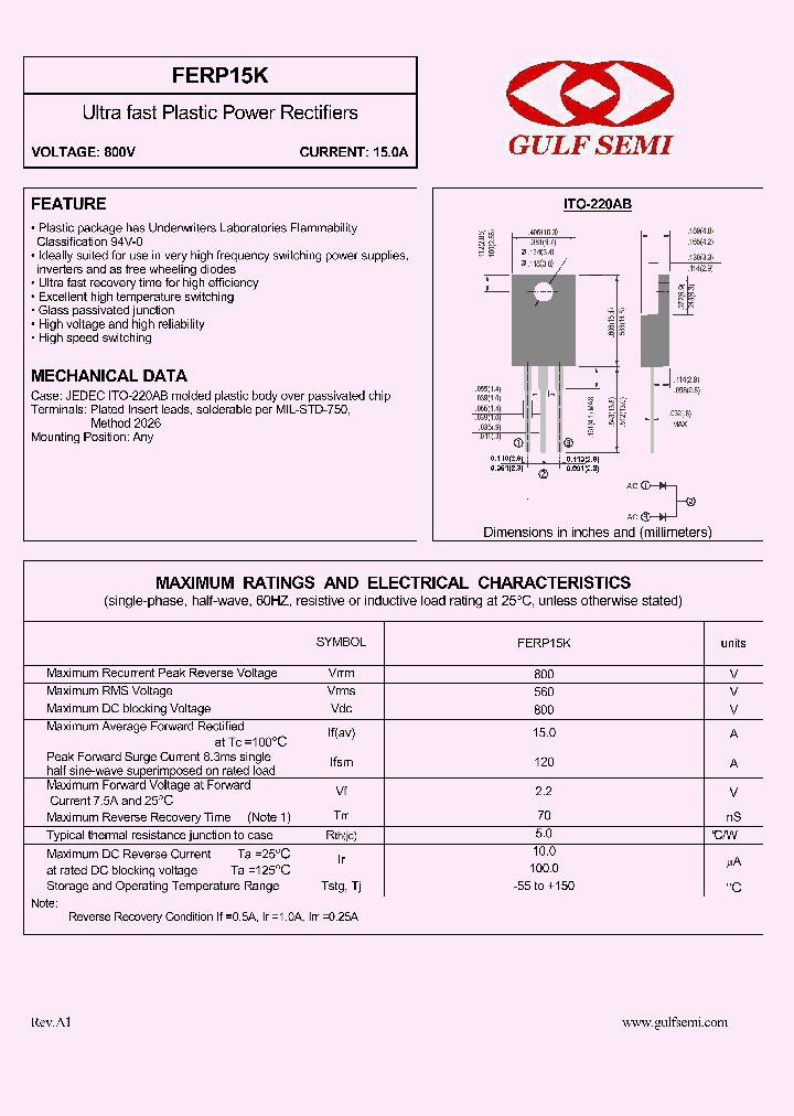 FERP15K_4618906.PDF Datasheet