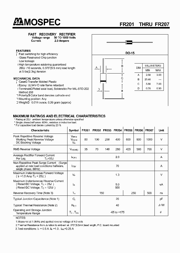 FR205_4395566.PDF Datasheet