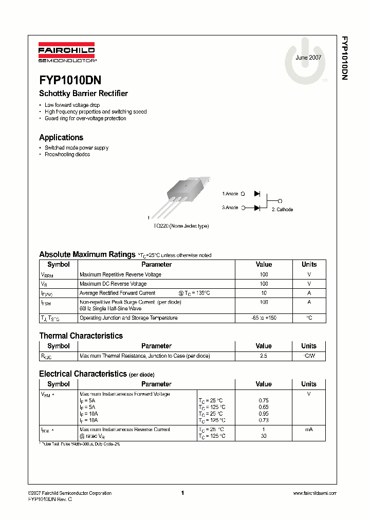 FYP1010DN_4262486.PDF Datasheet