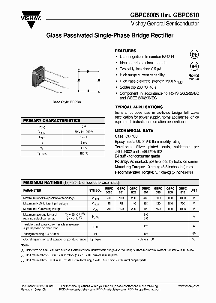 GBPC6005_4341462.PDF Datasheet