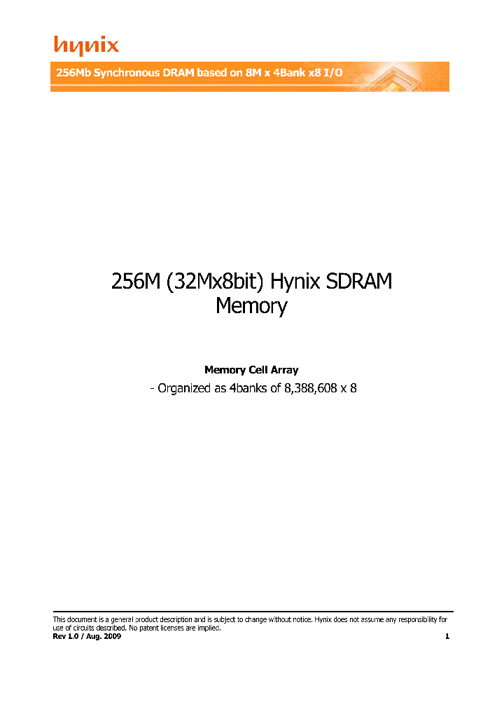 H57V2582GTR-60I_4541907.PDF Datasheet