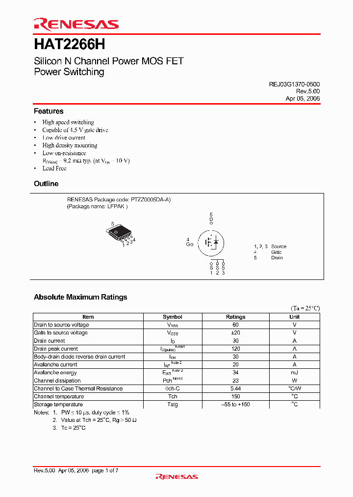 HAT2266H_4284006.PDF Datasheet