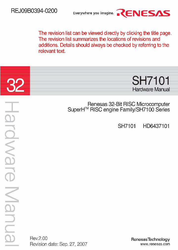 HD6437101_4443940.PDF Datasheet