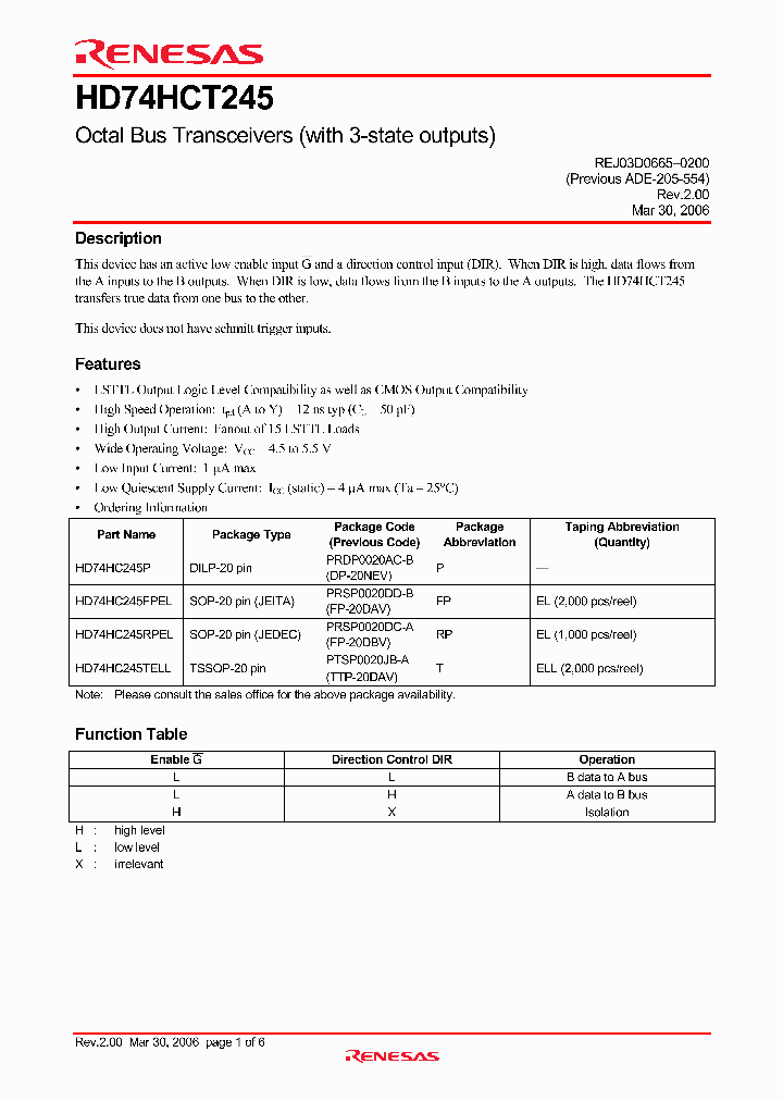 HD74HC245TELL_4302495.PDF Datasheet