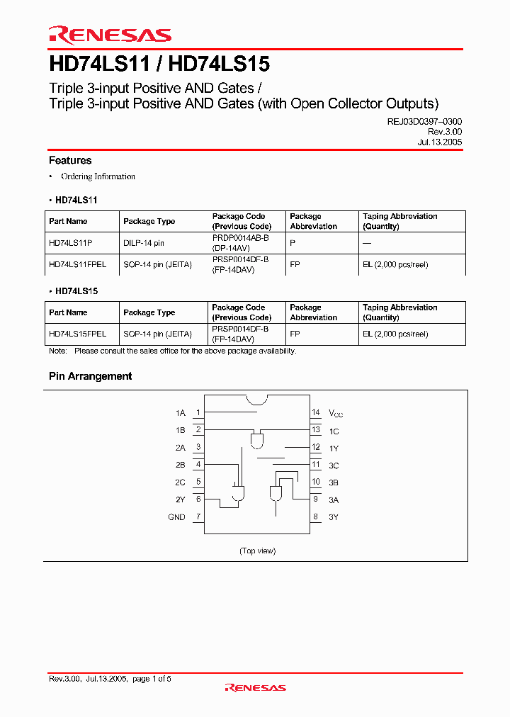 HD74LS11FPEL_4308204.PDF Datasheet