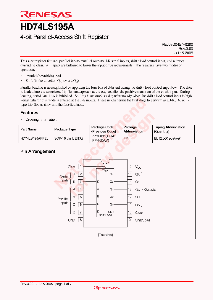 HD74LS195A_4326978.PDF Datasheet