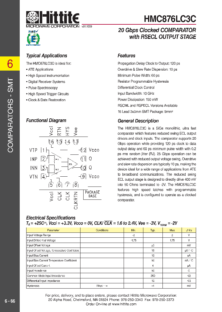 HMC876LC3C1_4802600.PDF Datasheet