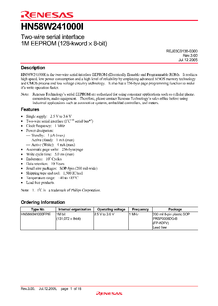 HN58W241000I05_4283647.PDF Datasheet