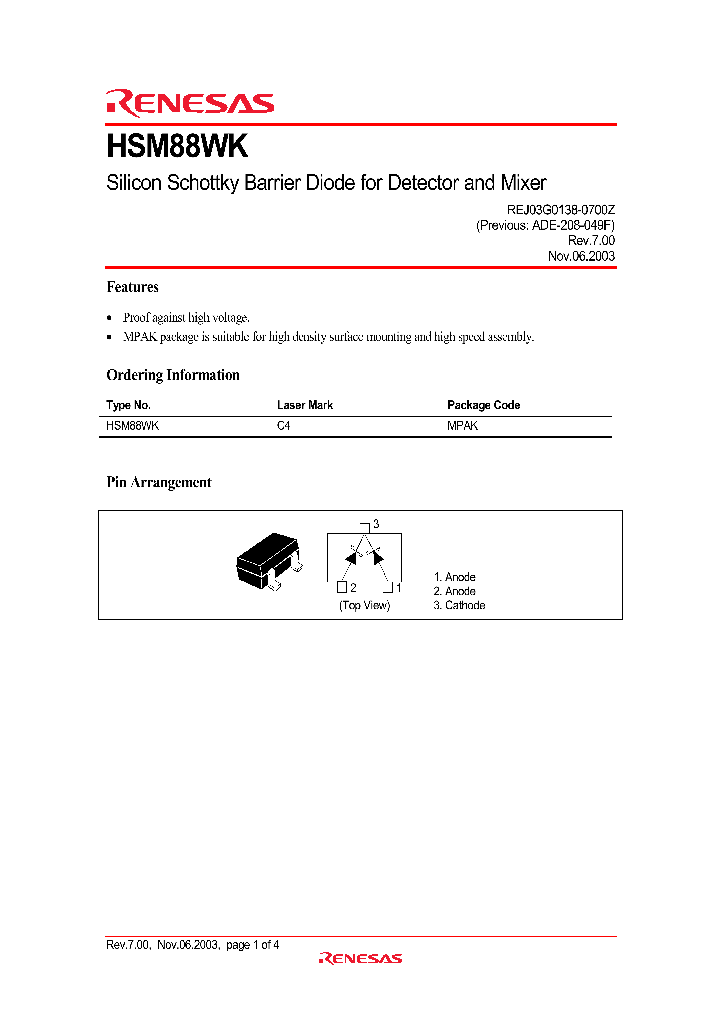 HSM88WK_4307914.PDF Datasheet