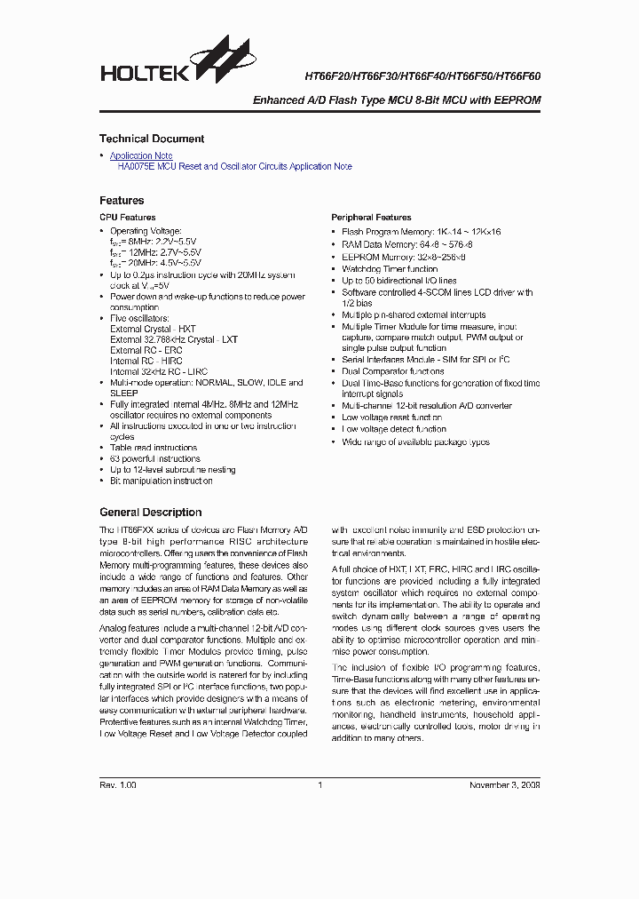 HT66F30_4569478.PDF Datasheet