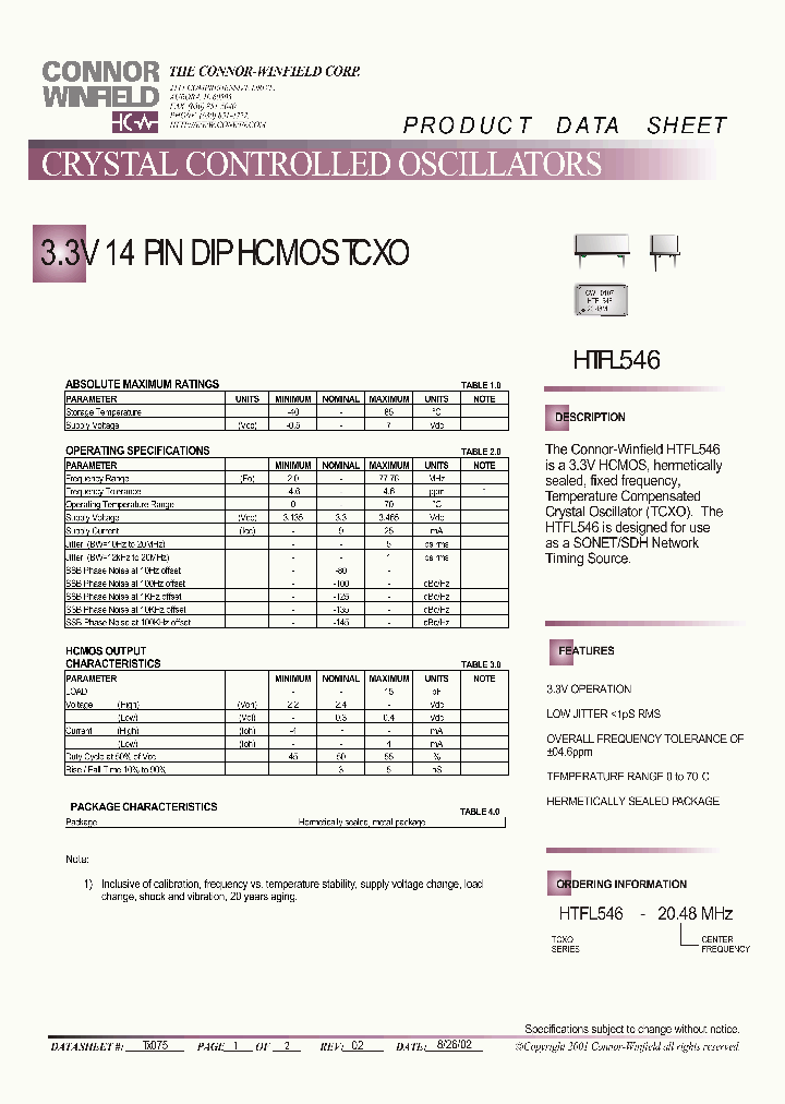 HTFL546-2048M_4273084.PDF Datasheet