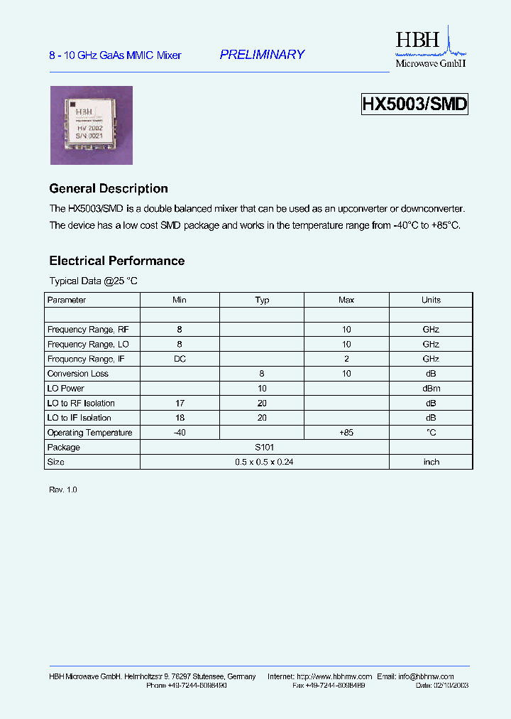 HX5003SMD_4327981.PDF Datasheet