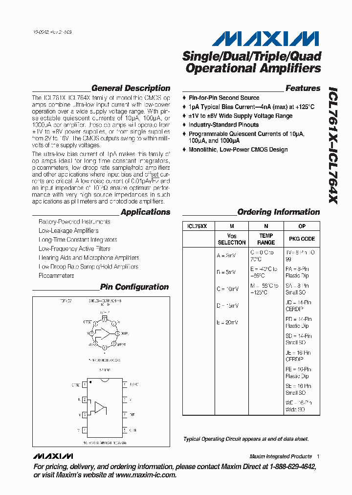 ICL761XDCPA_4260731.PDF Datasheet