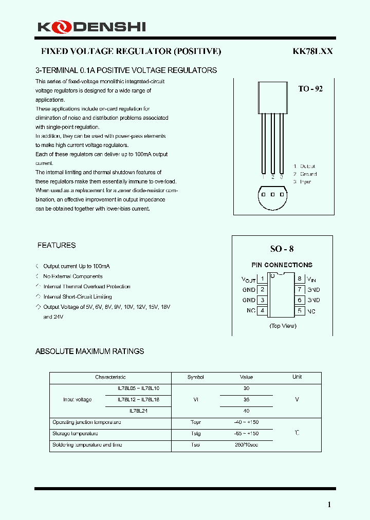 IL78L05_4738901.PDF Datasheet