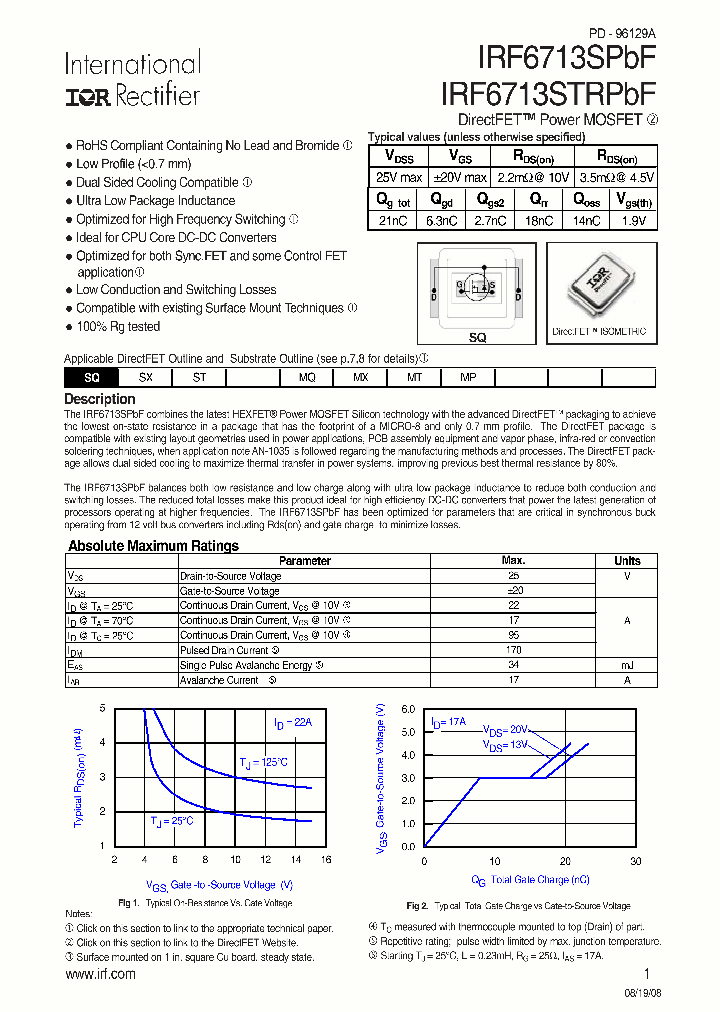 IRF6713SPBF_4244642.PDF Datasheet