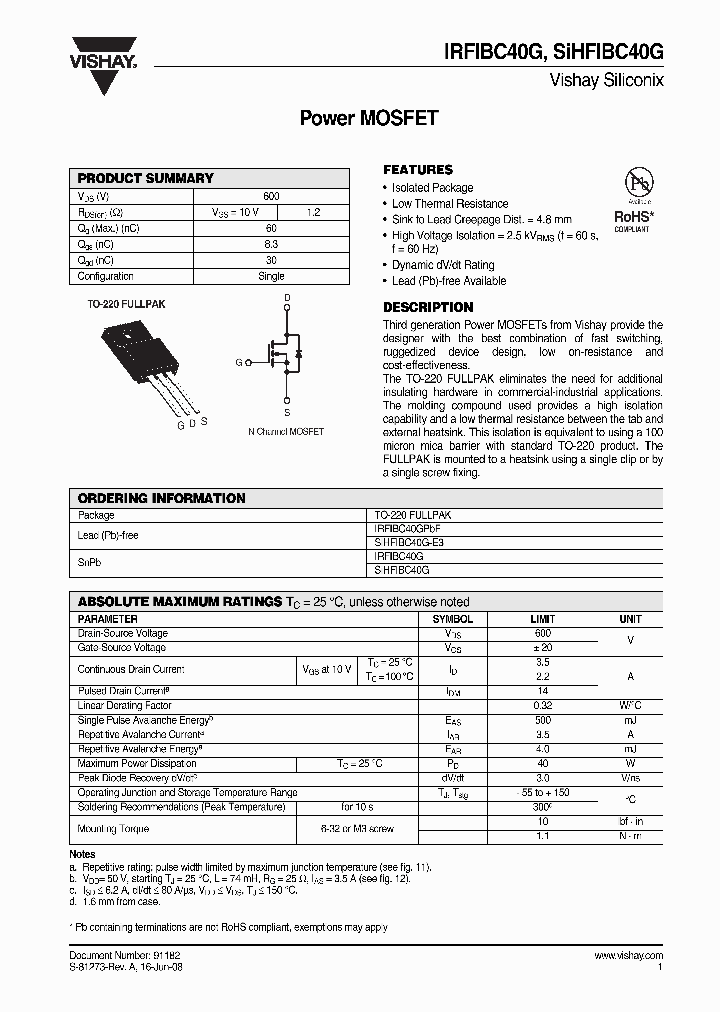 IRFIBC40G_4301401.PDF Datasheet