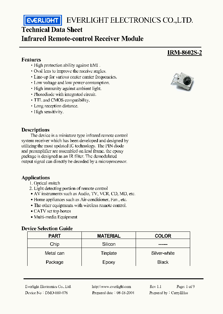 IRM-8602S-2_4779979.PDF Datasheet