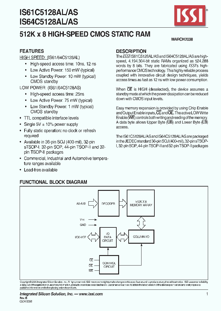 IS61C5128AL_4804135.PDF Datasheet
