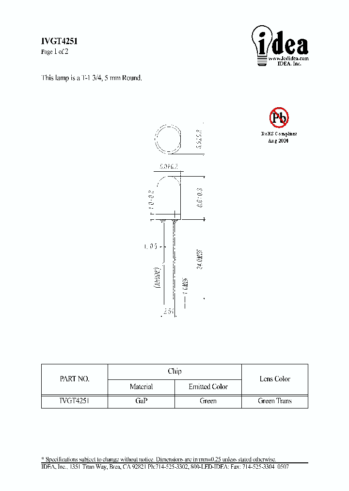 IVGT4251_4646160.PDF Datasheet