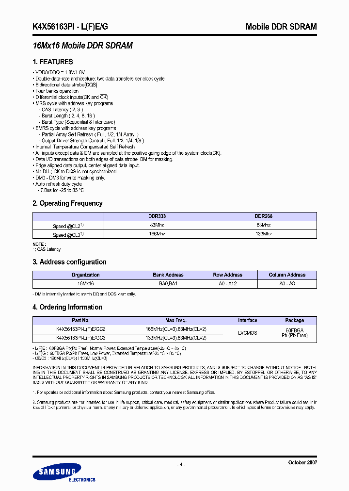 K4X56163P-L_4280263.PDF Datasheet