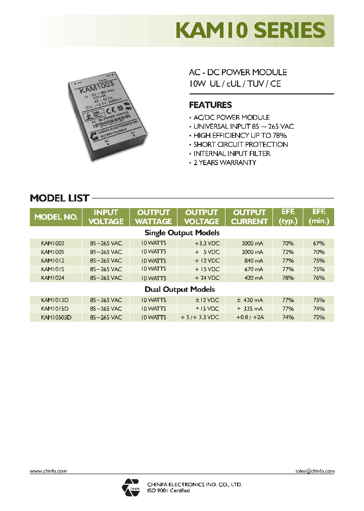 KAM1003_4818972.PDF Datasheet