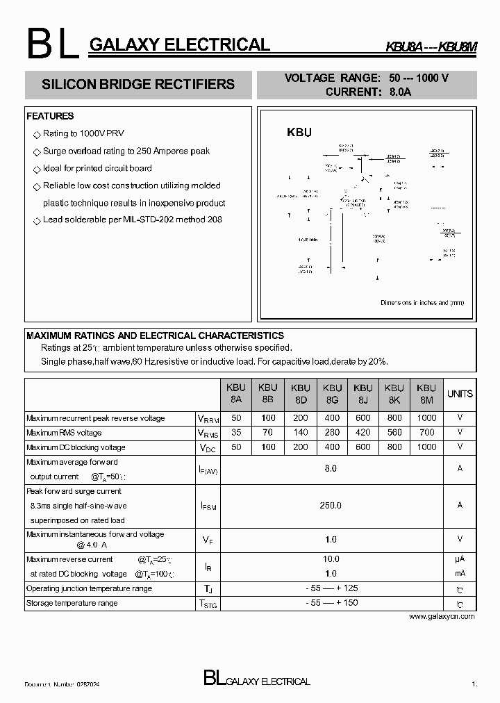 KBU8G_4341398.PDF Datasheet