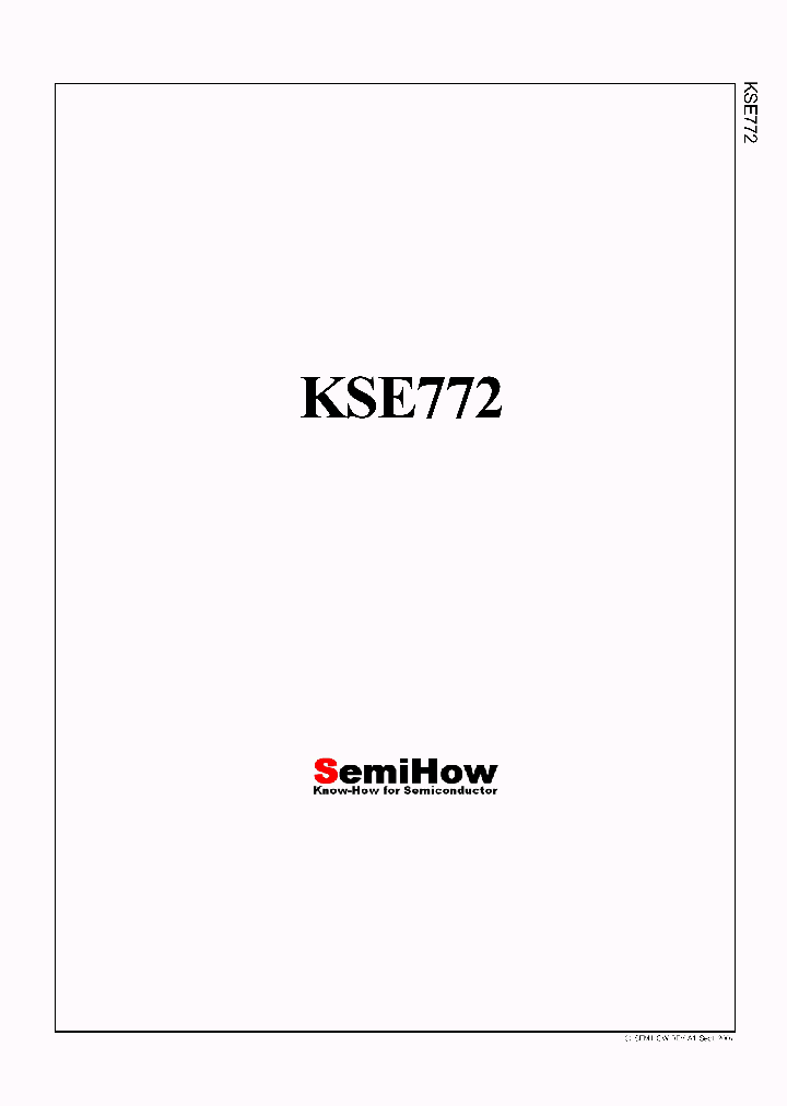 KSE772_4606923.PDF Datasheet
