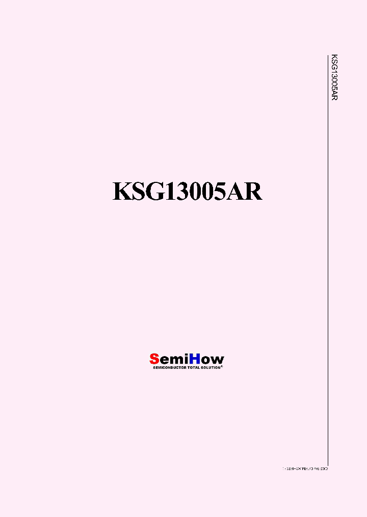 KSG13005AR_4556898.PDF Datasheet