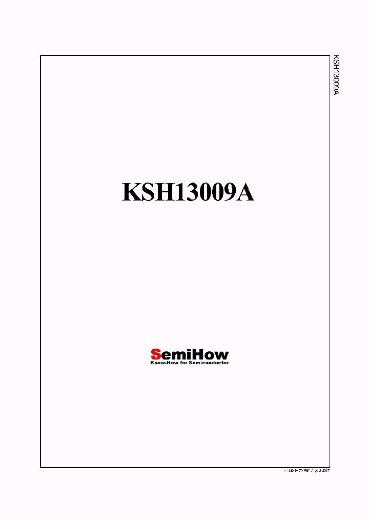 KSH13009A_4635498.PDF Datasheet