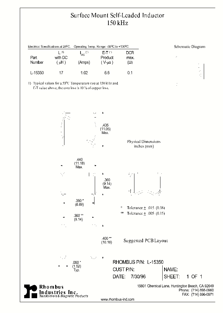 L-15350_4622970.PDF Datasheet