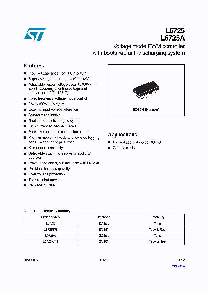 L6725_4323665.PDF Datasheet