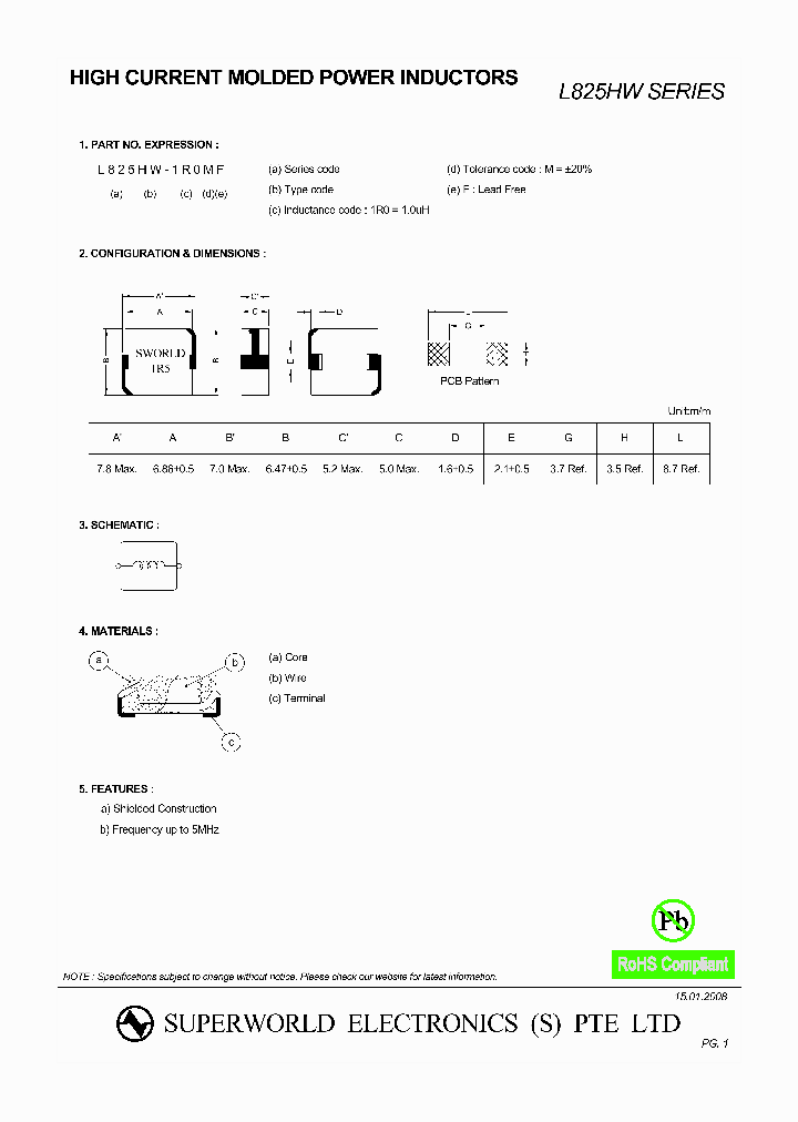 L825HW-1R0MF_4498051.PDF Datasheet