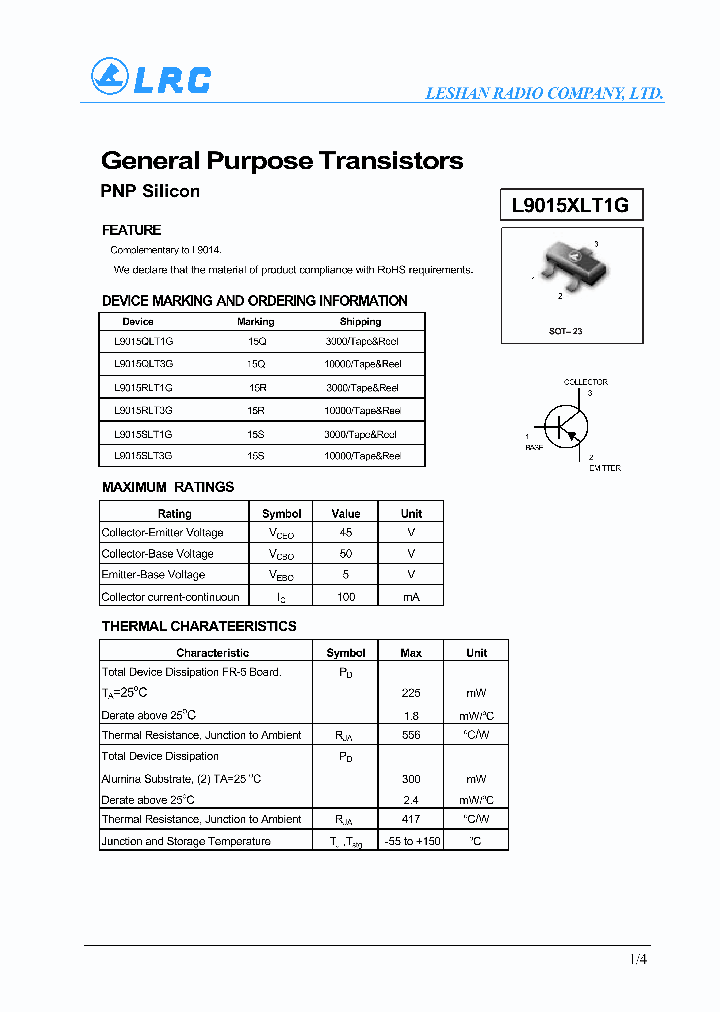 L9015SLT1G_4451673.PDF Datasheet