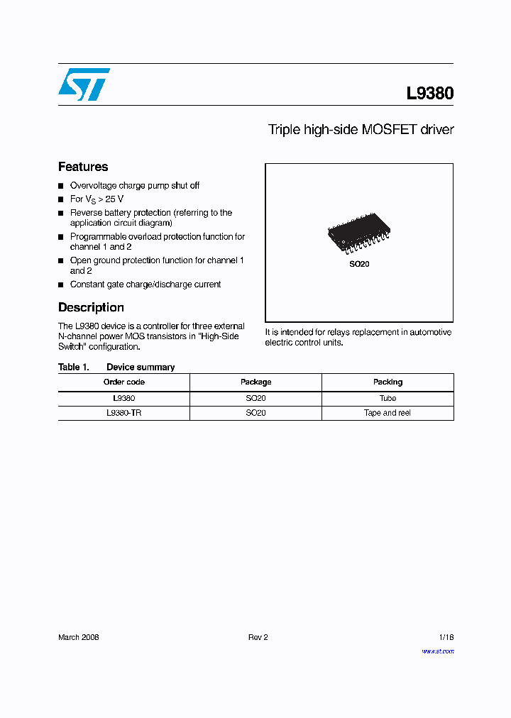 L9380-TR_4768161.PDF Datasheet