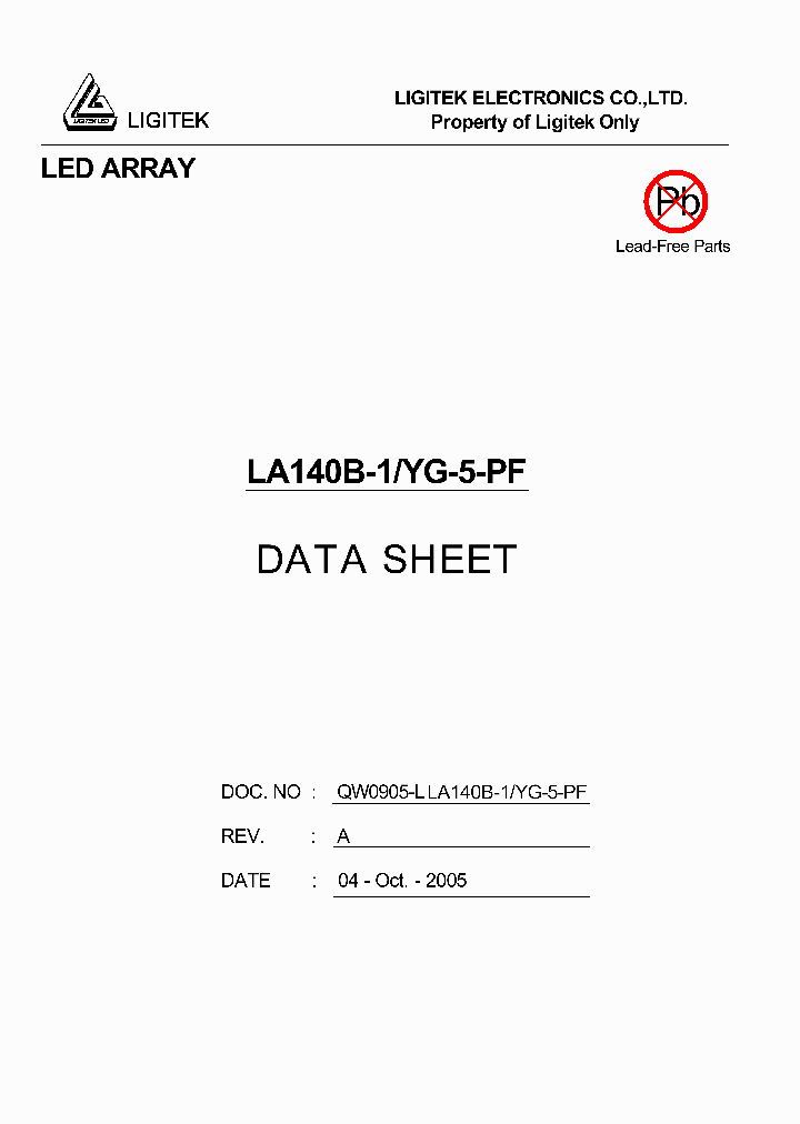 LA140B-1-YG-5-PF_4874944.PDF Datasheet