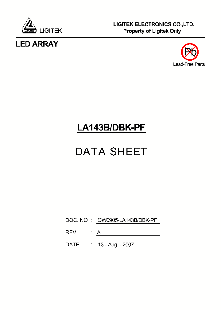LA143B-DBK-PF_4878189.PDF Datasheet