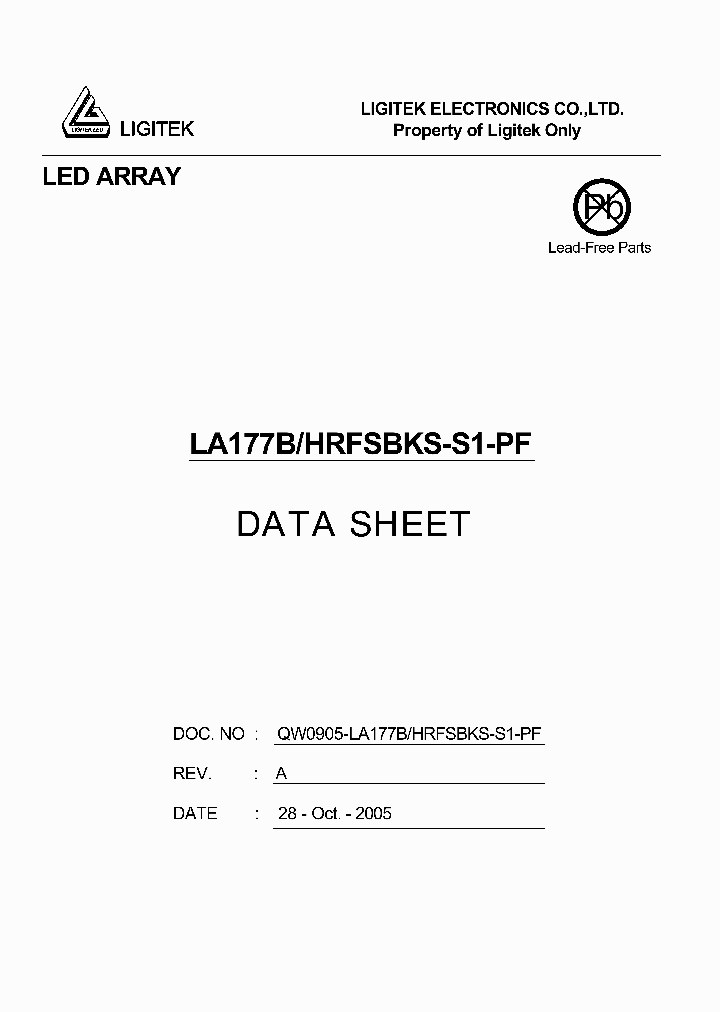 LA177B-HRFSBKS-S1-PF_4610414.PDF Datasheet