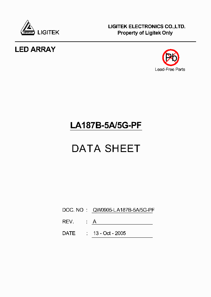 LA187B-5A-5G-PF_4867282.PDF Datasheet