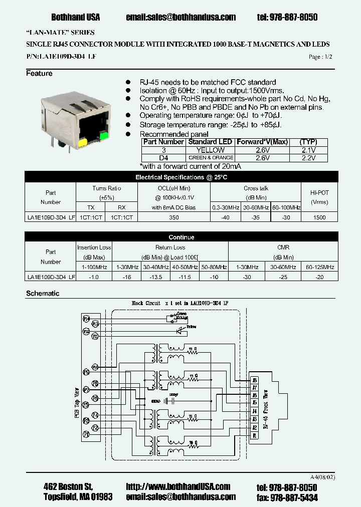 LA1E109D-3D4LF_4532106.PDF Datasheet