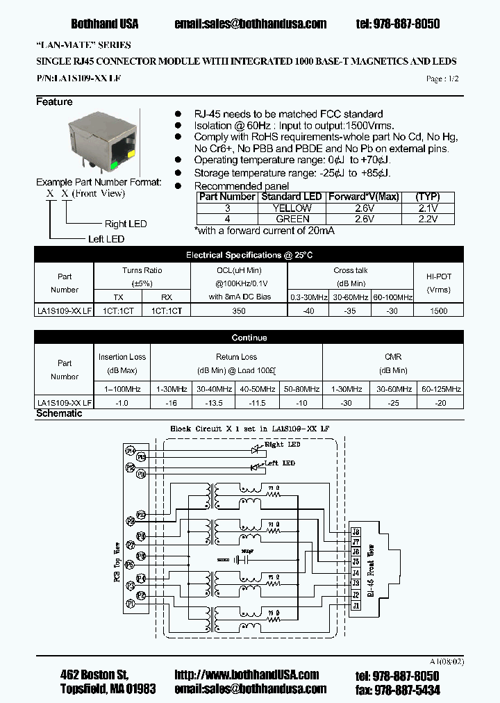 LA1S109-XXLF1_4587829.PDF Datasheet