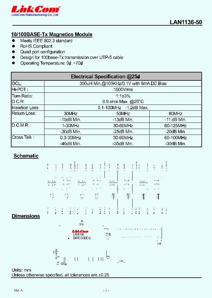 LAN1136-50_4714624.PDF Datasheet