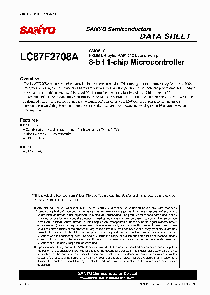 LC87F2708A_4252038.PDF Datasheet