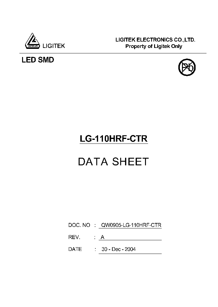 LG-110HRF-CTR_4635466.PDF Datasheet
