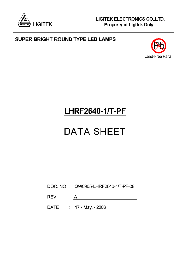 LHRF2640-1-T-PF_4563015.PDF Datasheet